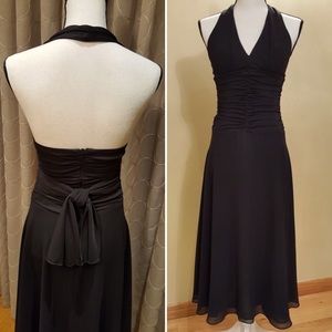 JS Boutique Black Halter Dress